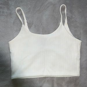 Princess Polly White Crop Top